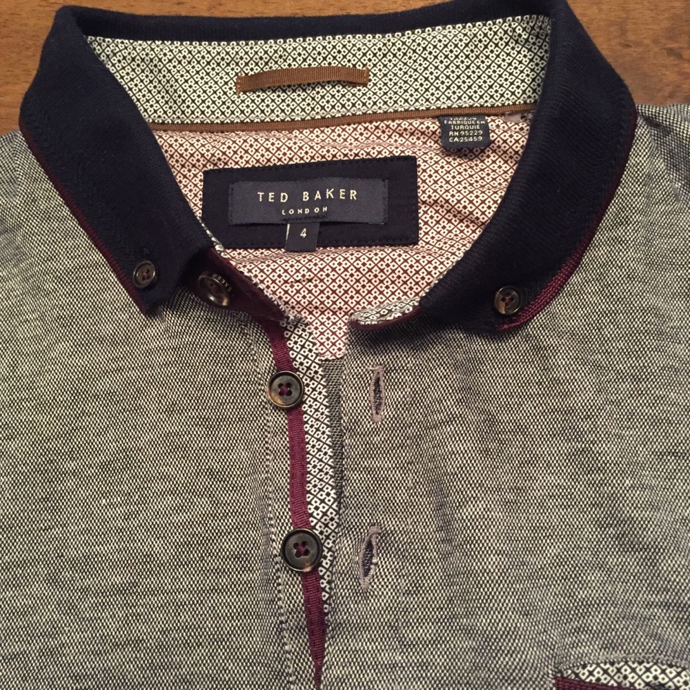 Ted Baker Men’s Polo Size 4
